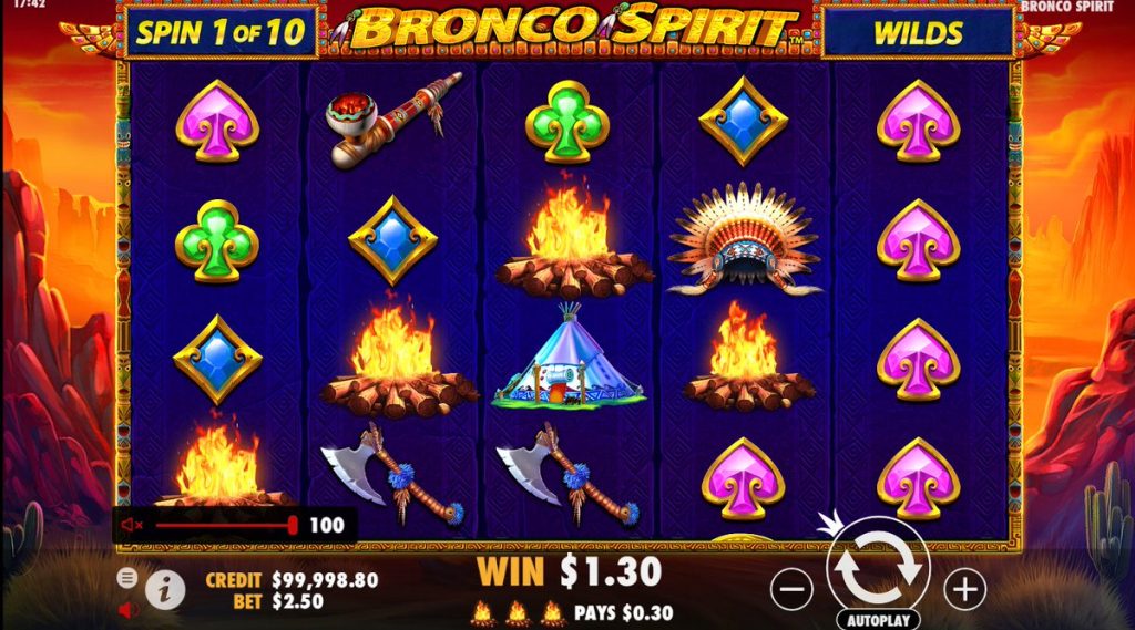 Bronco Spirit slot